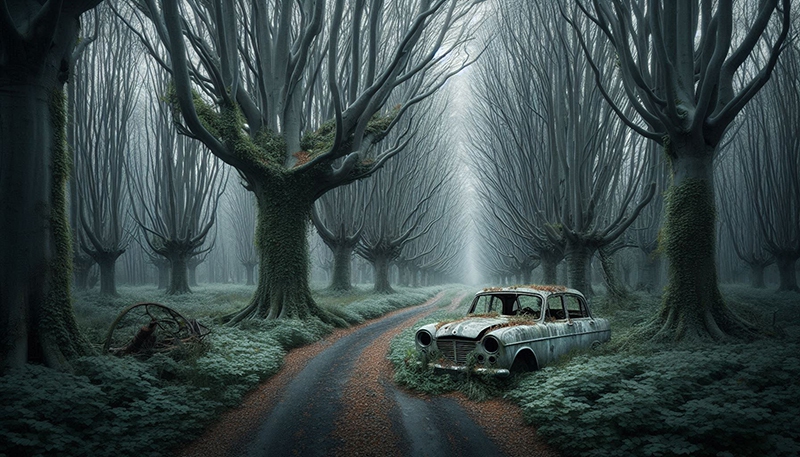 Olvidado en el bosque