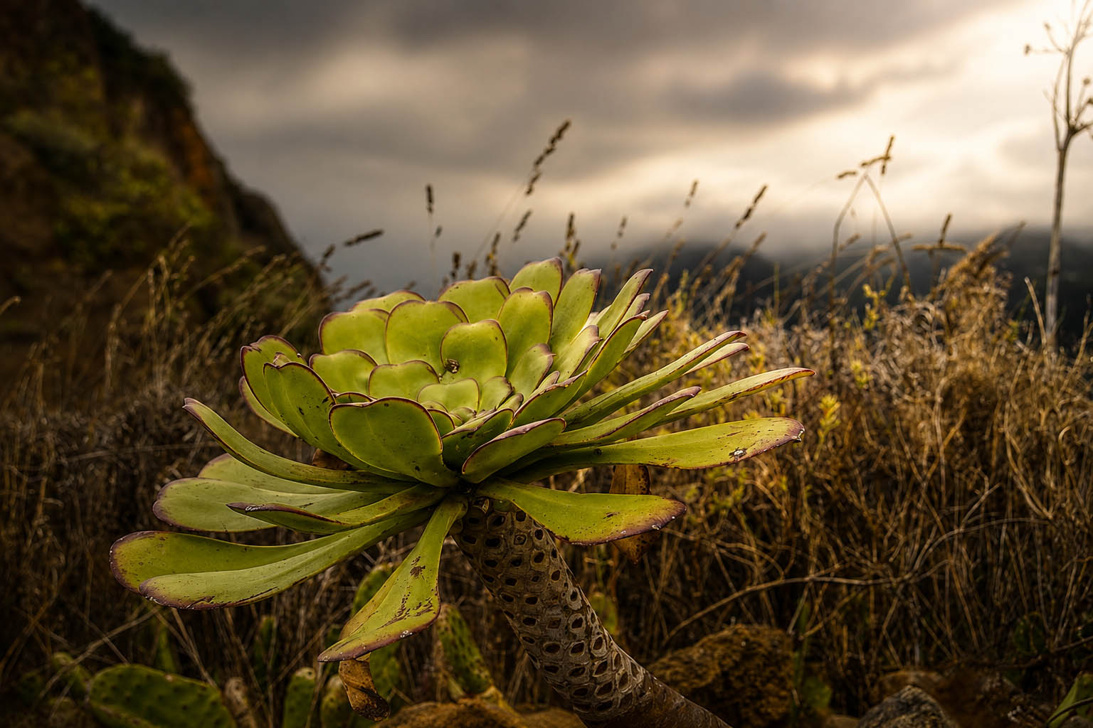 Bejeque, joya de la flora canaria